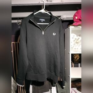 Black 🖤 Fred Perry Long Sleeve T-shirt